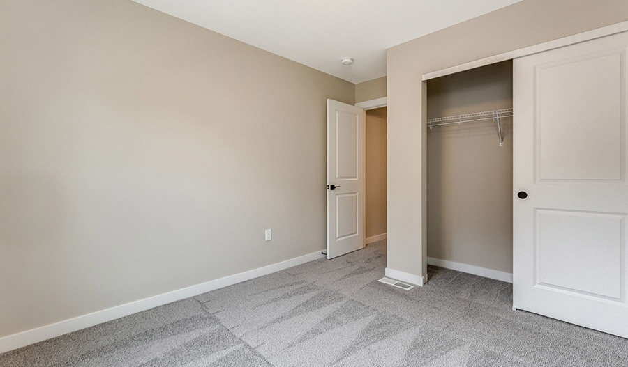 Bedroom of the Layla floor plan