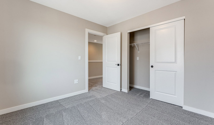 Bedroom of the Layla floor plan