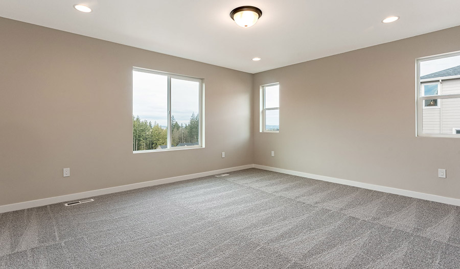 Bedroom of the Layla floor plan