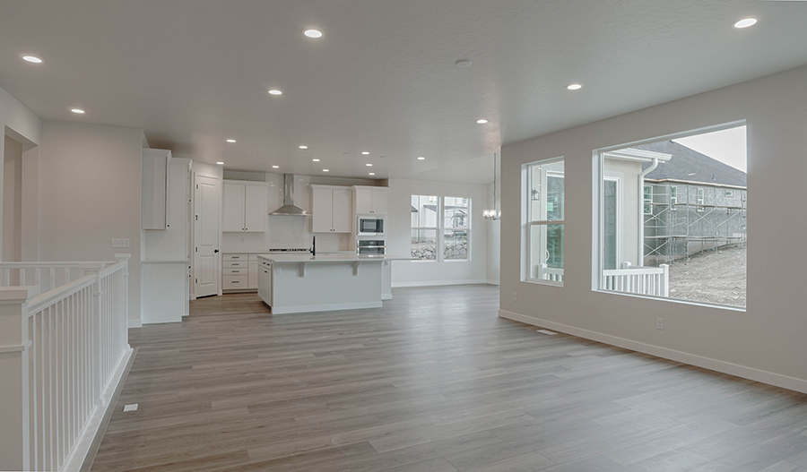 Great Room of the Helena floor plan