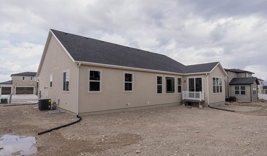 Rear Exterior of the Helena floor plan