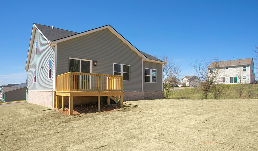 Rear Exterior of the Avril floor plan