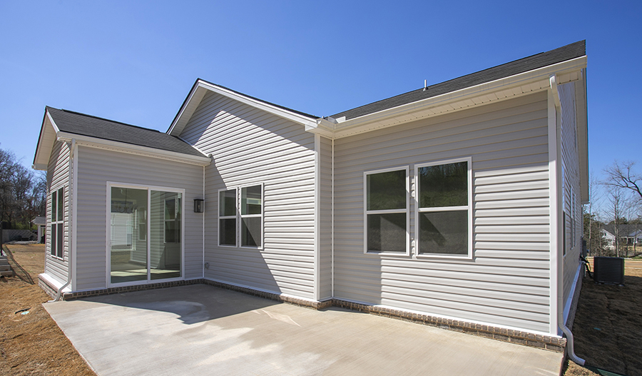 Rear Exterior of the Avril floor plan
