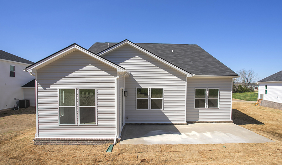 Rear Exterior of the Avril floor plan