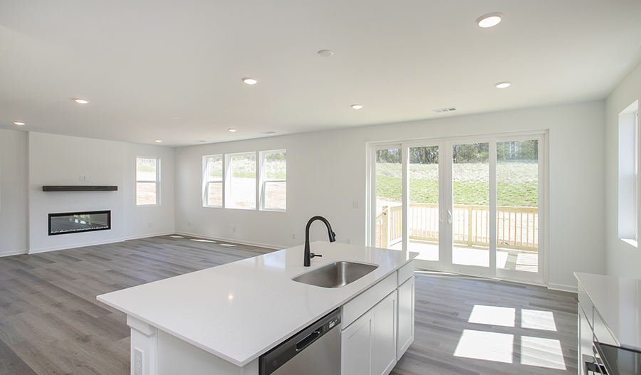 Kitchen of the Moonstone floor plan