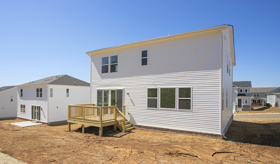 Rear Exterior of the Moonstone floor plan