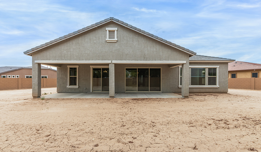 Rear Exterior of the Julia floor plan