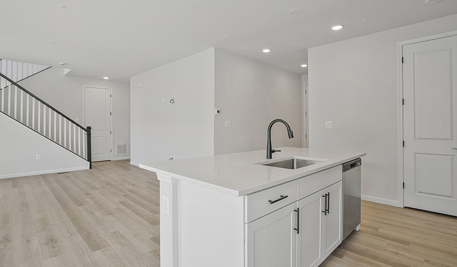 Kitchen of the Coral floor plan
