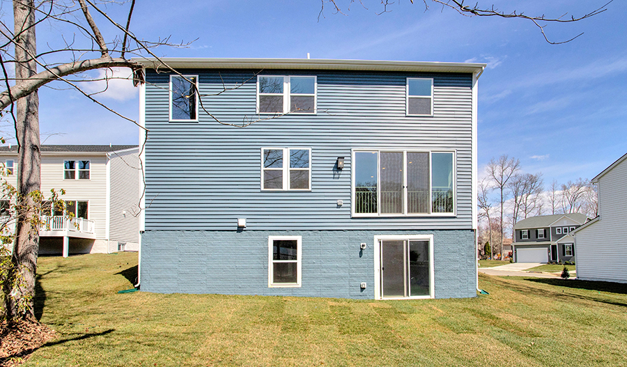 Rear Exterior of the Coral floor plan