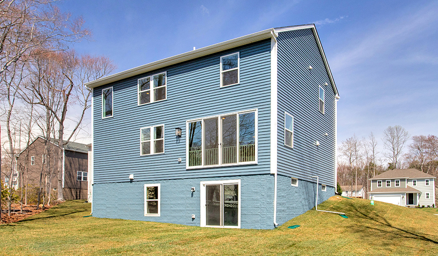 Rear Exterior of the Coral floor plan