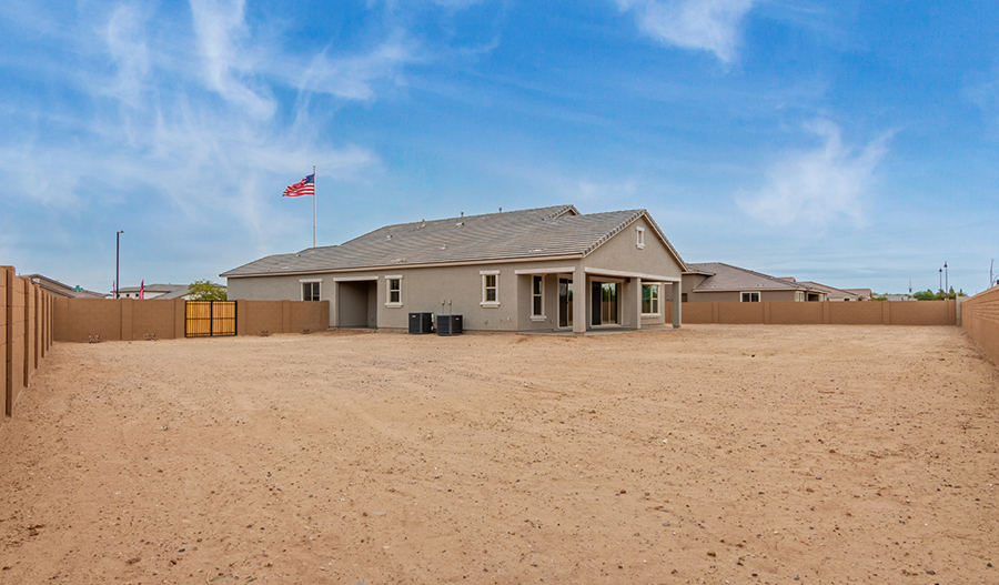 Rear Exterior of the Julia floor plan