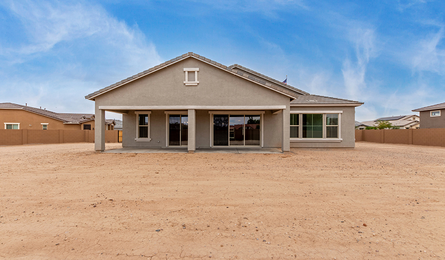 Rear Exterior of the Julia floor plan
