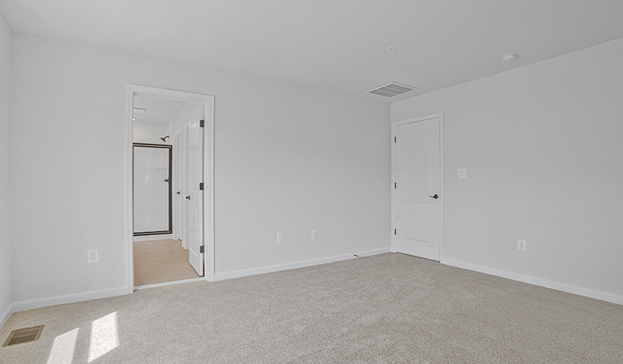 Bedroom of the Pearl floor plan