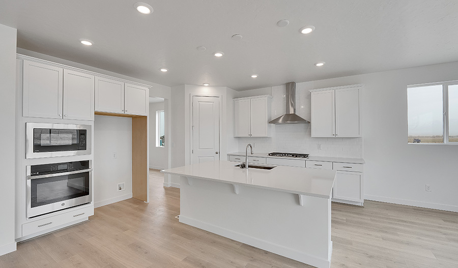 Kitchen of the Delaney floor plan