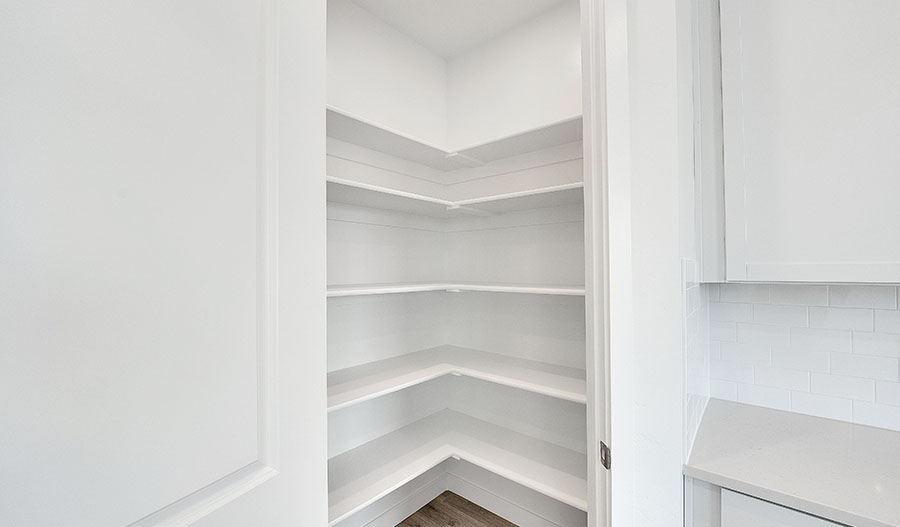 Pantry of the Delaney floor plan