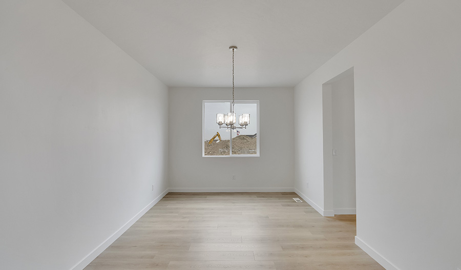 Dining Nook of the Delaney floor plan