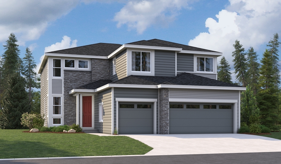 Elevation R of the Seth floor plan