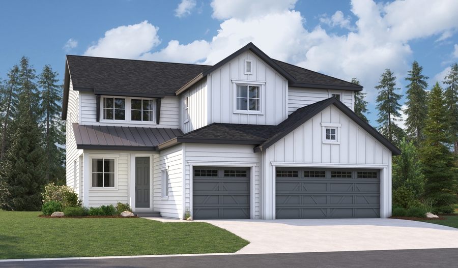 Elevation P of the Seth floor plan