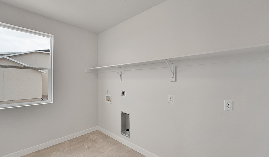 Laundry of the Decker floor plan