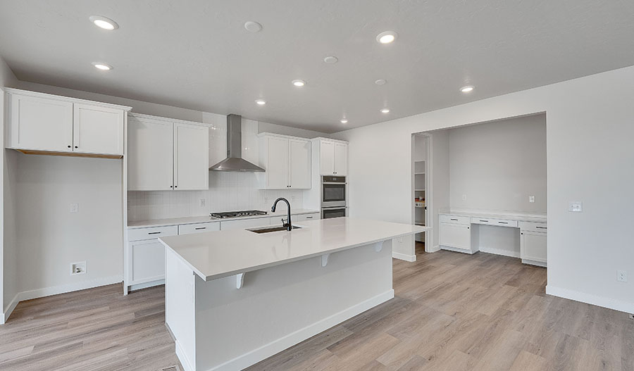 Kitchen of the Decker floor plan