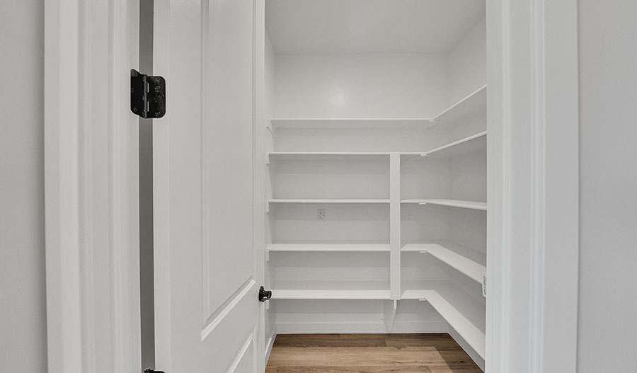 Closet of the Decker floor plan