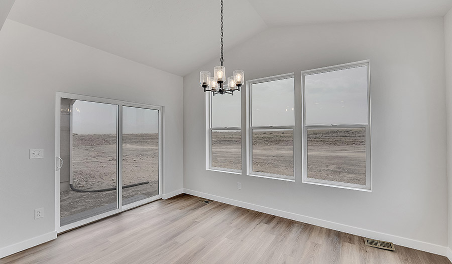 Dining Nook of the Decker floor plan