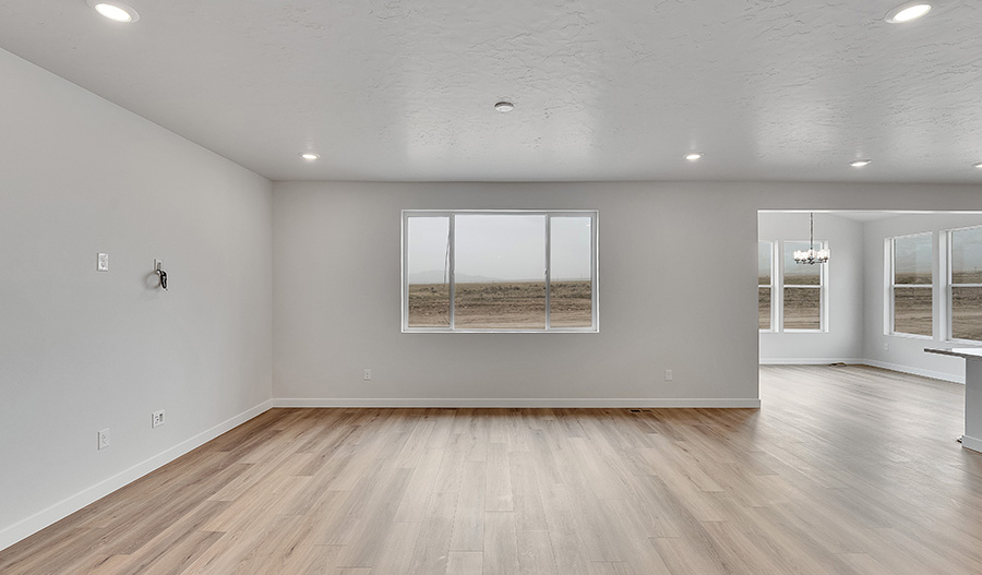 Great Room of the Decker floor plan