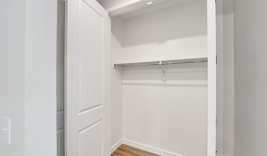 Closet of the Decker floor plan