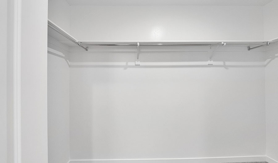 Closet of the Decker floor plan
