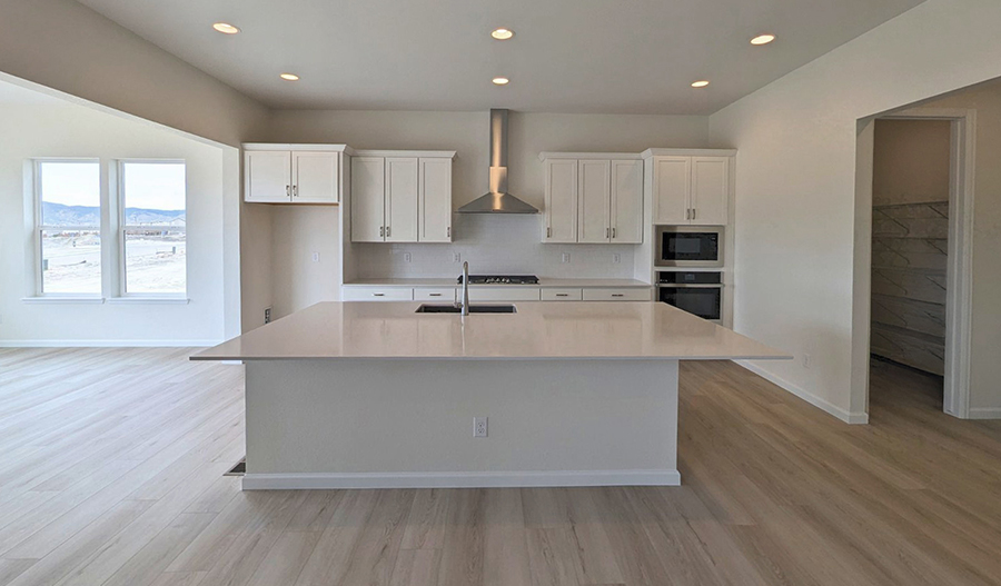 Kitchen of the Decker floor plan