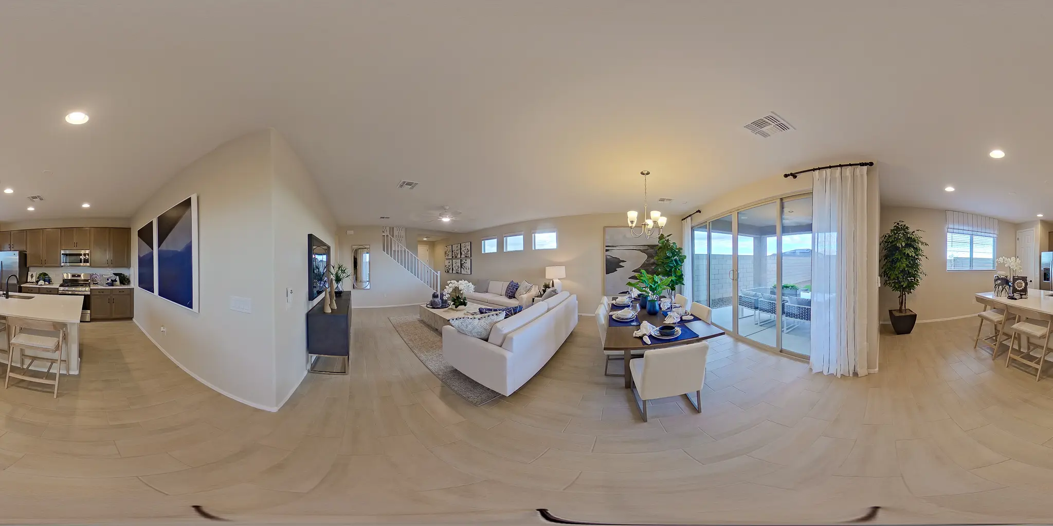 Great Room and Dining 360 VT JPG of the SeasonsAtBlackhawk floor plan