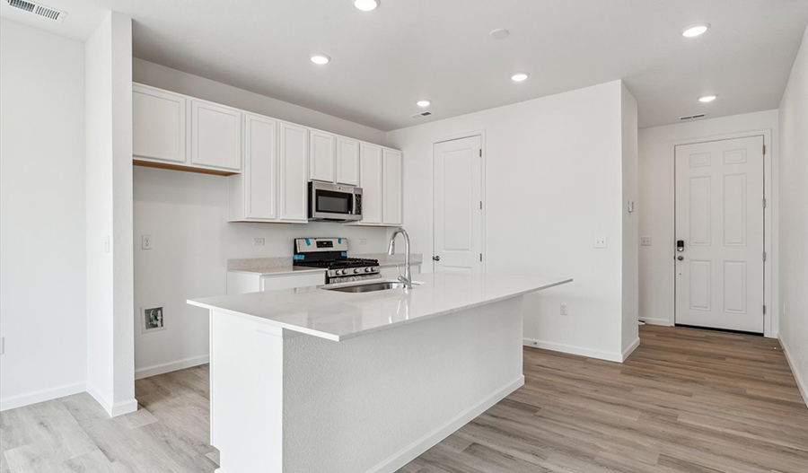 Kitchen of the Coral floor plan