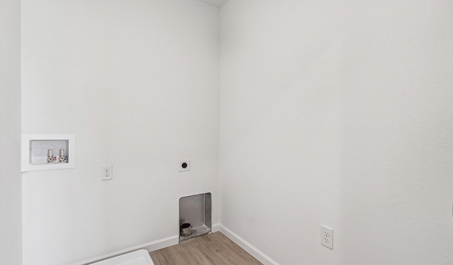 Laundry Room of the Coral floor plan