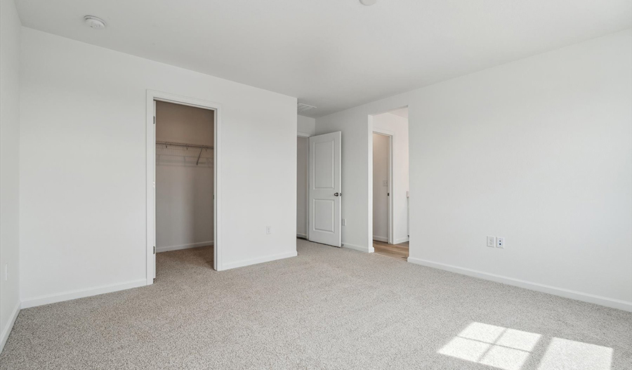 Bedroom of the Coral floor plan