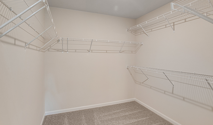 Closet of the Hemingway floor plan