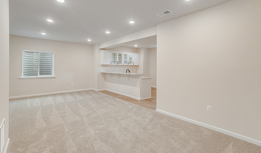 Basement of the Hemingway floor plan