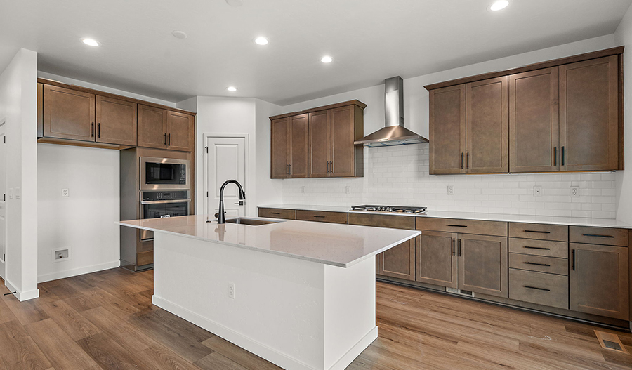 Kitchen of the Leah floor plan