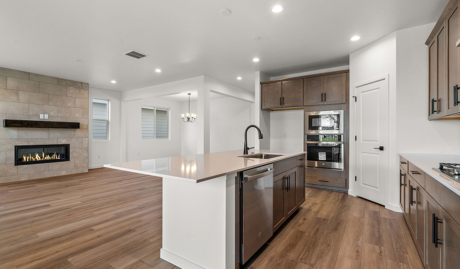 Kitchen of the Leah floor plan