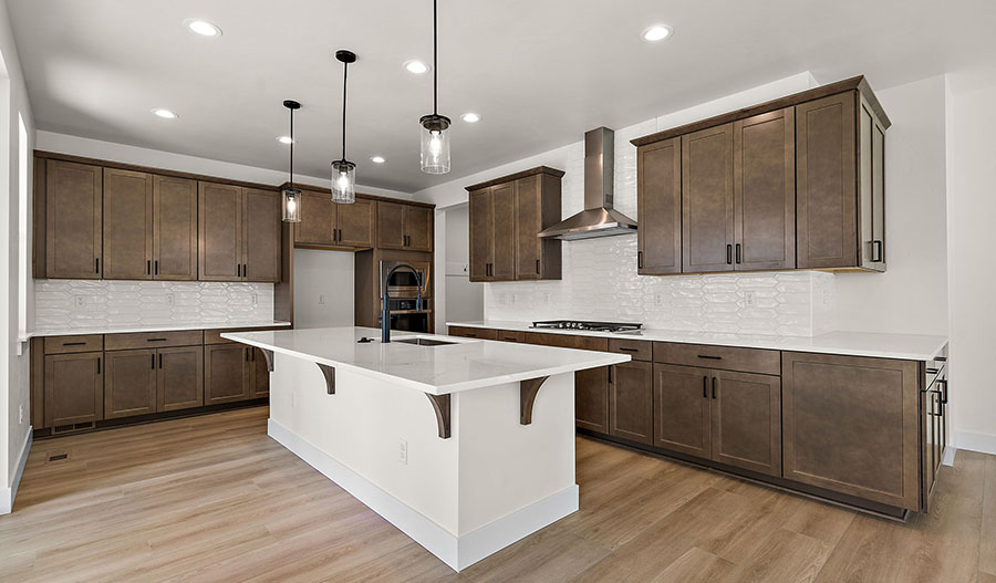 Kitchen of the Bradford floor plan