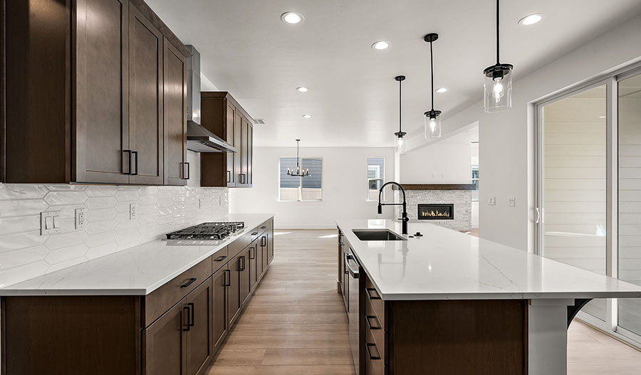 Kitchen of the Bradford floor plan