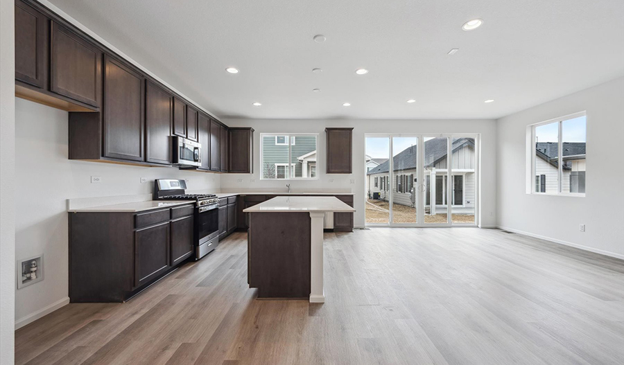 Kitchen of the AmethystDuo floor plan
