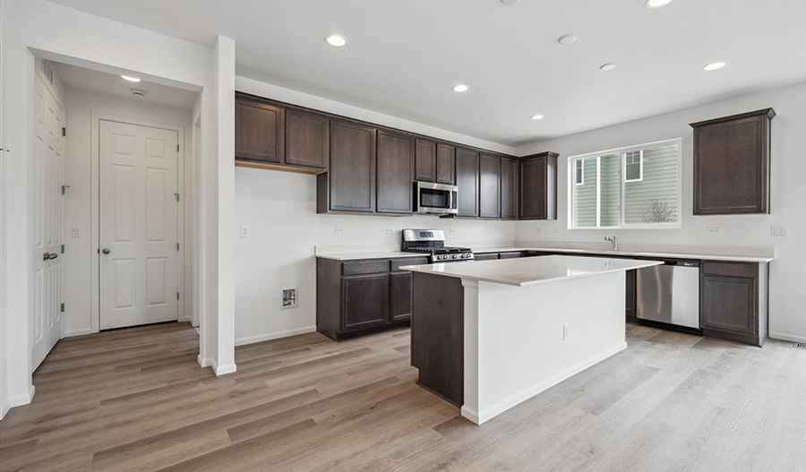 Kitchen of the AmethystDuo floor plan