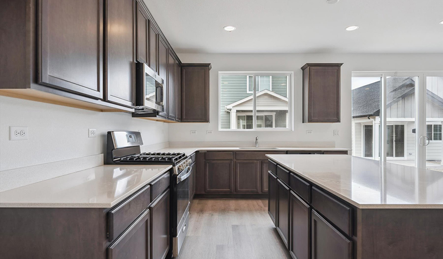 Kitchen of the AmethystDuo floor plan