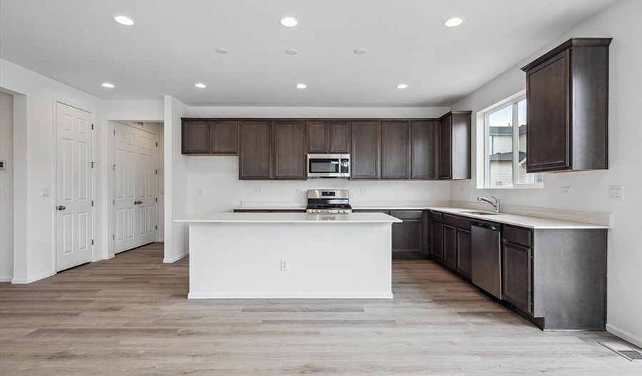 Kitchen of the AmethystDuo floor plan