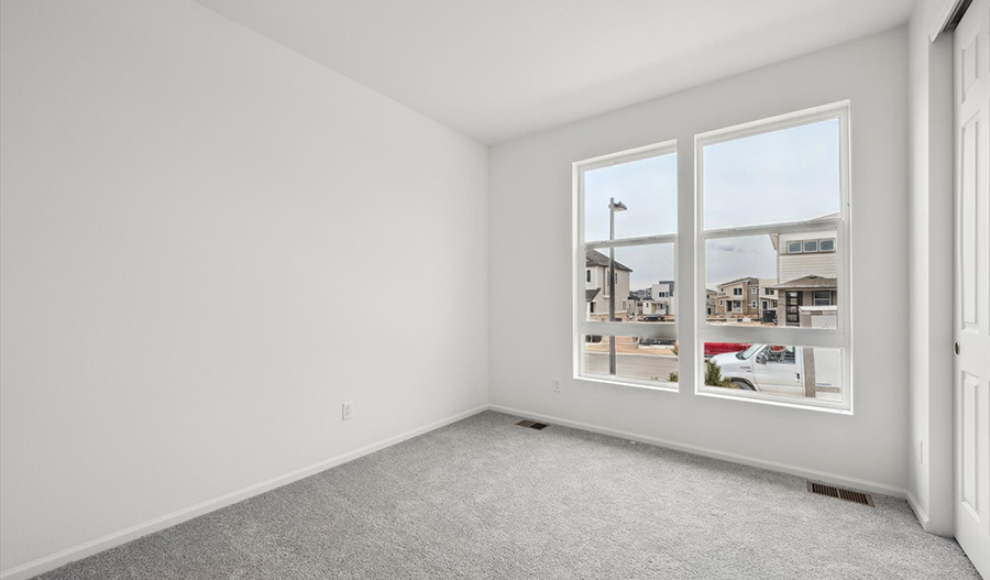 Bedroom of the AmethystDuo floor plan