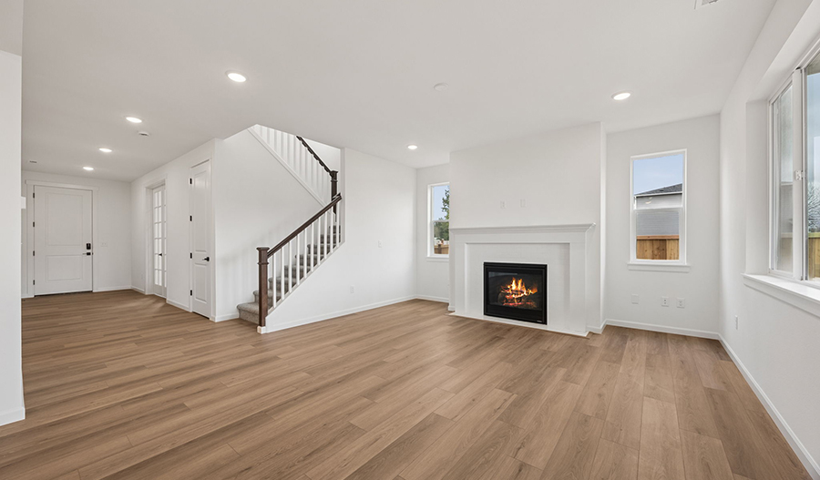 Great Room of the Hemingway floor plan