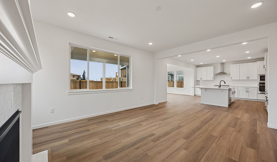Great Room of the Hemingway floor plan