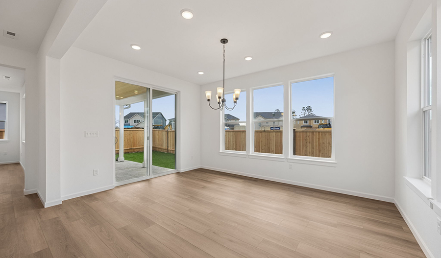 Sunroom of the Hemingway floor plan