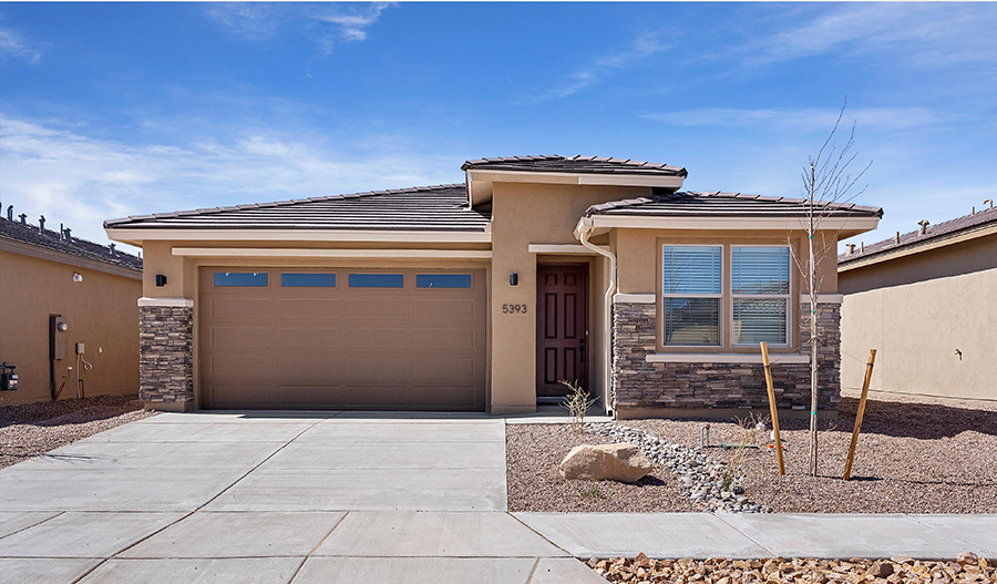 Exterior of the Sapphire floor plan