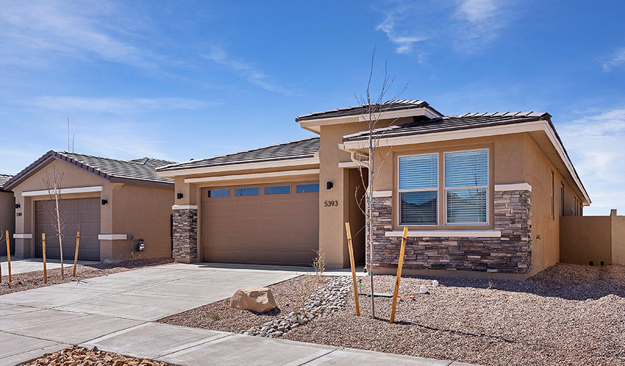 Exterior of the Sapphire floor plan